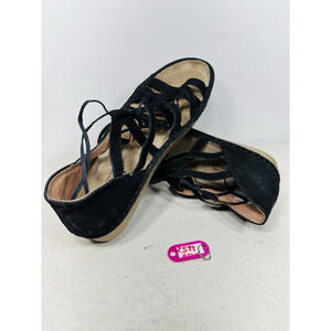 Naot Black Yarrow Strappy Sandal sz 41 10.5-11